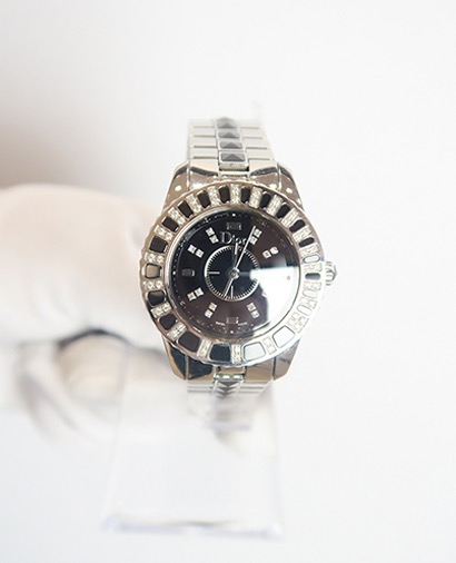 Dior Sapphire Crystal Watch, front view